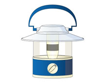 電球ランタン