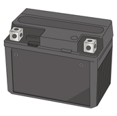 メンテナンスフリー(制御弁式、VRLA)バッテリー