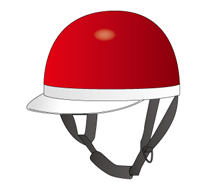 ハーフ形ヘルメット