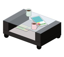センターテーブル